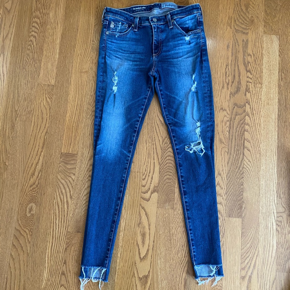 Ag denim blue jeans